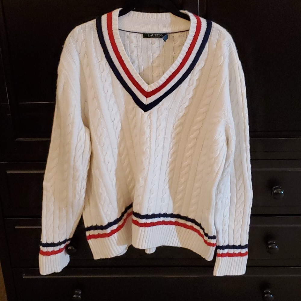 V-neck sweater